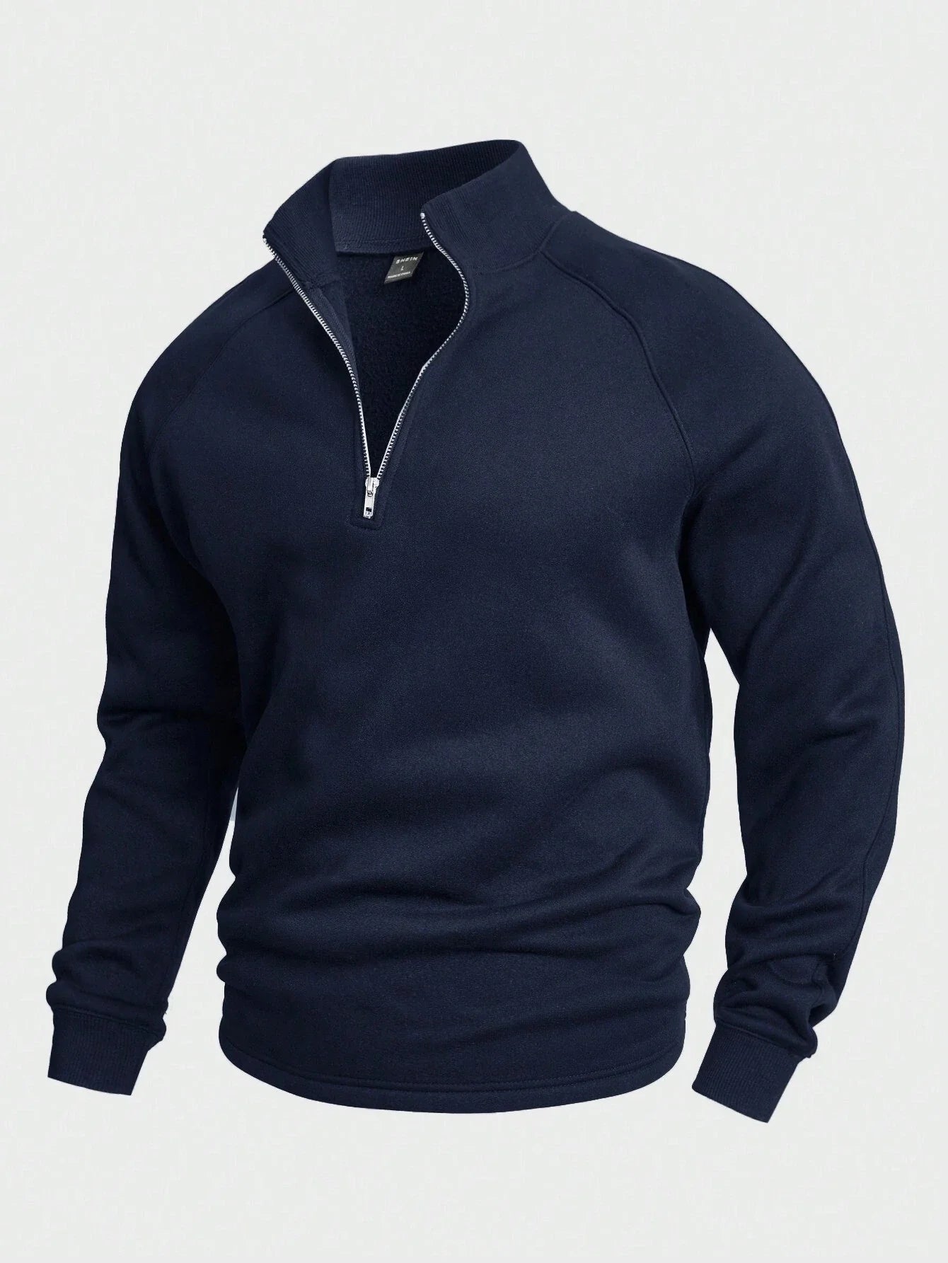 Kelvin | Stylish Zip High Neck Sweater