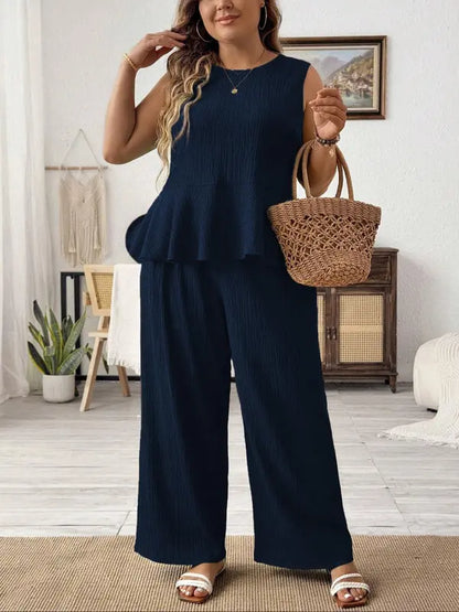 SITTI™ – Lightweight Summer Casual Two-Piece Outfit