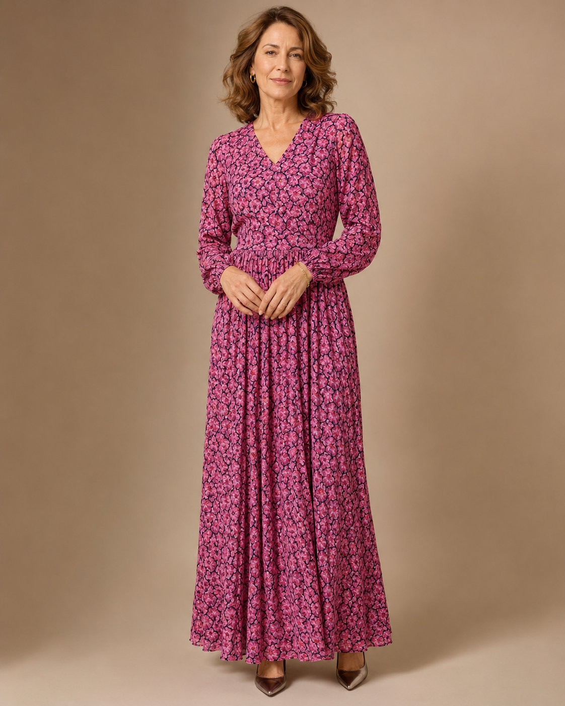 Aurelia Floral Maxi Dress