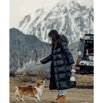 Amara | Quilted Winter Jacket with Hood