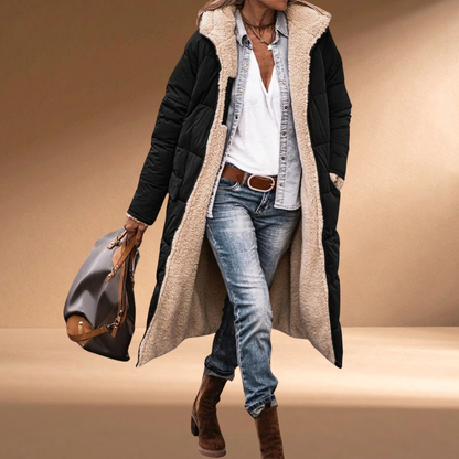 Elodie | Reversible Quilted Coat