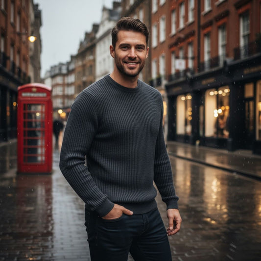 DERRICKSON RIBBED SWEATER