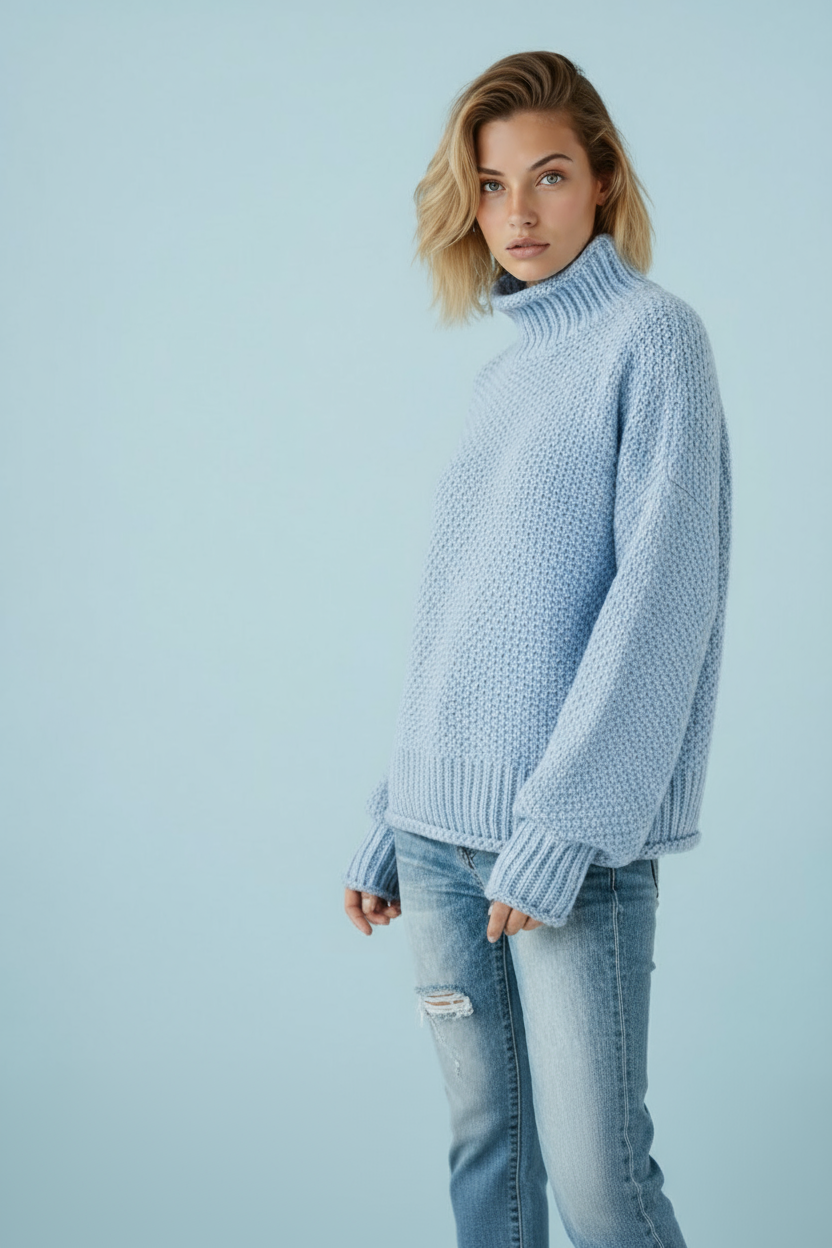 Juliette | Turtleneck Knit Jumper